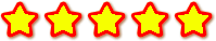 rating stars on